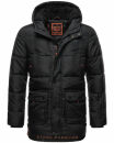 Stone Harbour Mironoo Herren Winterjacke B739 Schwarz...