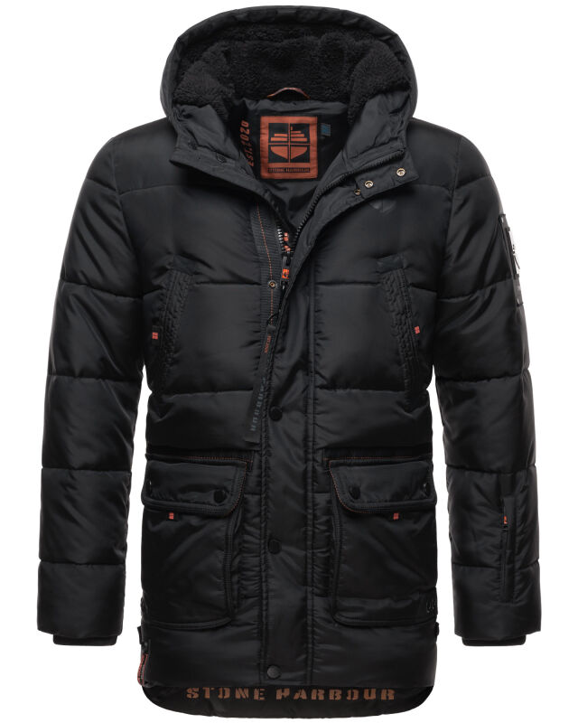 Stone Harbour Mironoo Herren Winterjacke B739 Schwarz Größe XXL - Gr. 2XL