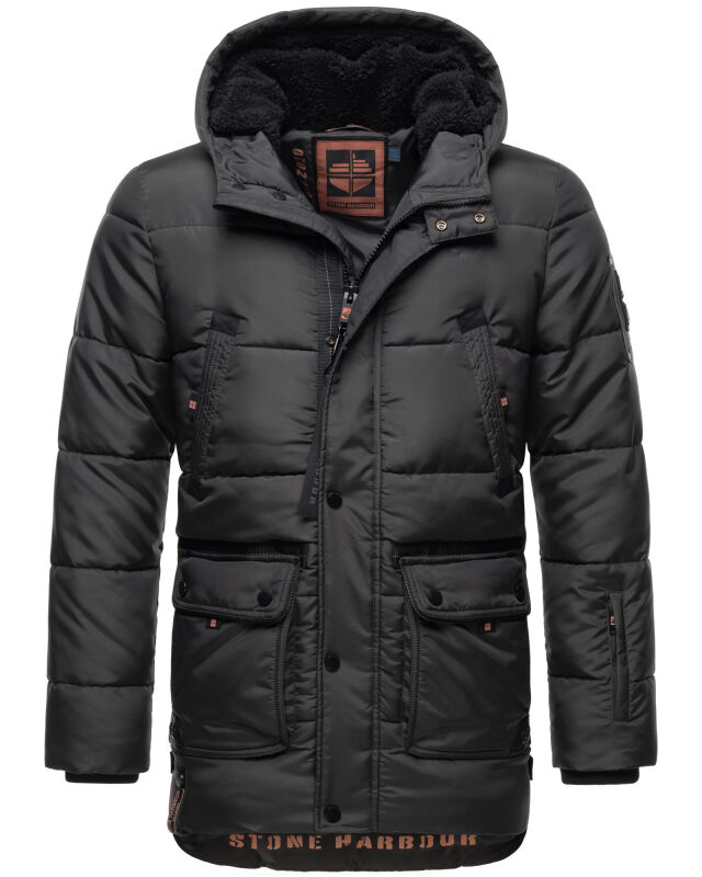 Stone Harbour Mironoo Herren Winterjacke B739 Anthrazit Größe XXL - Gr. 2XL