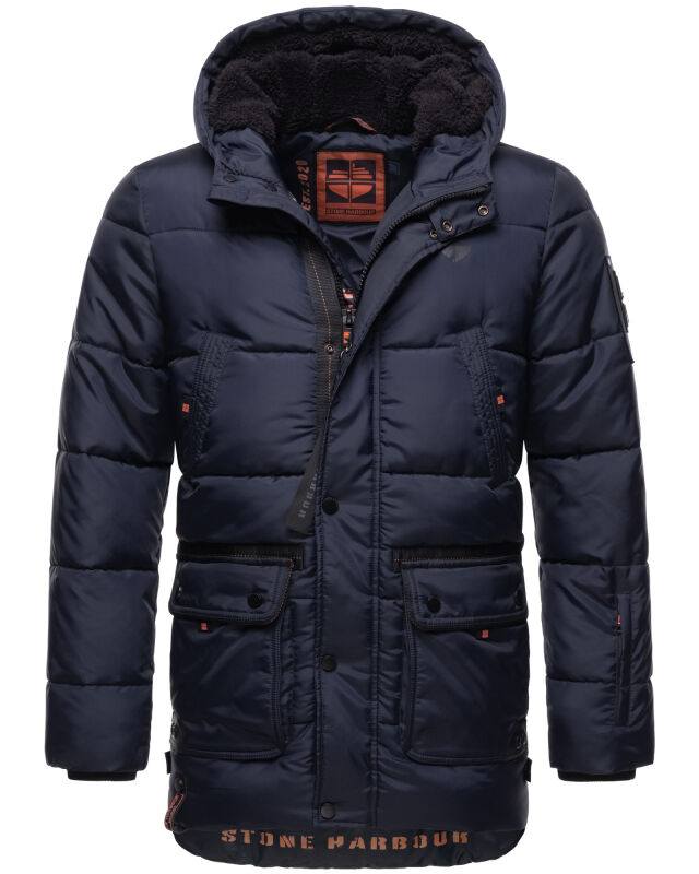 Stone Harbour Mironoo Herren Winterjacke B739 Navy Größe S - Gr. S