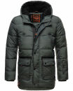Stone Harbour Mironoo Herren Winterjacke B739 Stein Grün Größe S - Gr. S
