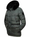 Stone Harbour Mironoo Herren Winterjacke B739 Stein Grün Größe S - Gr. S