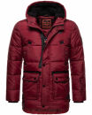 Stone Harbour Mironoo Herren Winterjacke B739 Granit Rot Größe S - Gr. S