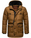 Stone Harbour Mironoo Herren Winterjacke B739 Tobacoo Größe L - Gr. L