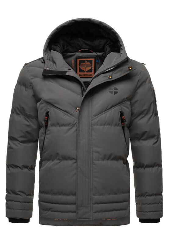 Stone Harbour Romaan Herren Winterjacke B740 Anthrazit Größe XL - Gr. XL