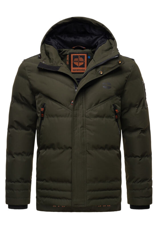 Stone Harbour Romaan Herren Winterjacke B740 Olive Größe M - Gr. M
