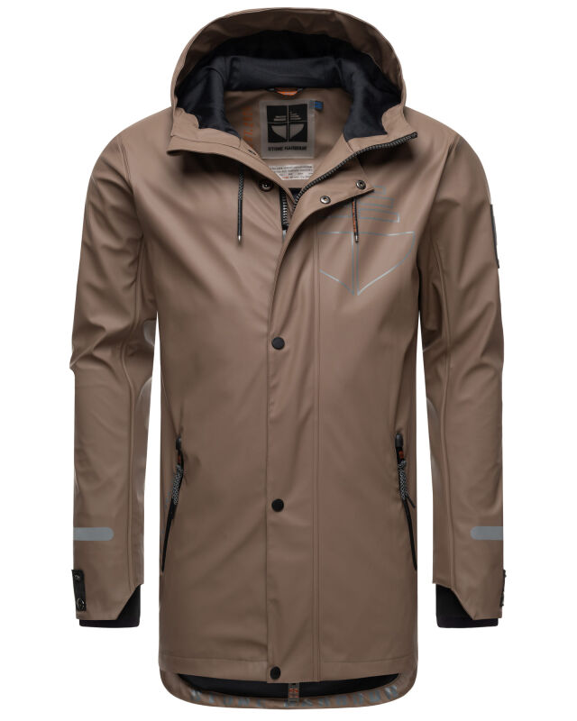 Stone Harbour Tamio Herren Winterjacke B741 Dark Taupe Größe XXXL - Gr. 3XL