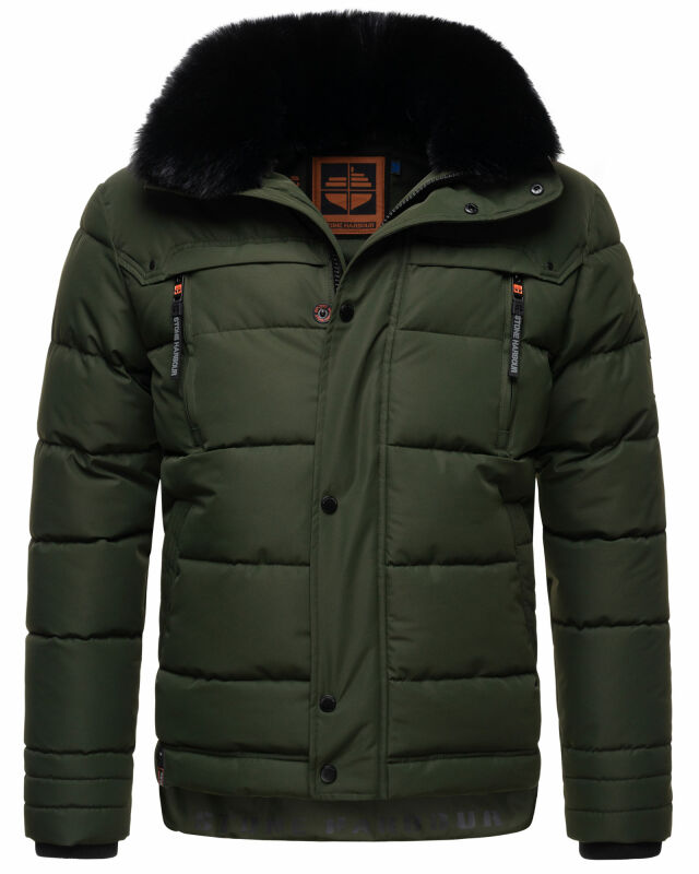 Stone Harbour Witaas Herren Winterjacke B743 Olive Größe L - Gr. L