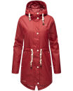 Navahoo Flower of Ocean Damen Jacke B925 Blood Red Größe XL - Gr. 42