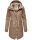 Navahoo Flower of Ocean Damen Jacke B925 Taupe Größe L - Gr. 40