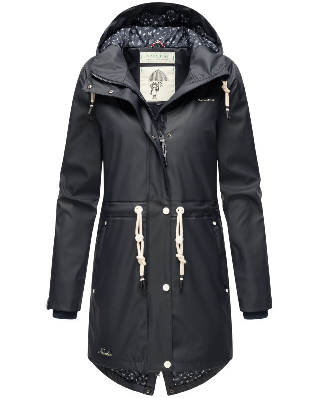 Navahoo Flower of Ocean Damen Jacke B925 Navy Größe M - Gr. 38