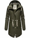 Navahoo Flower of Ocean Damen Jacke B925 Dark Olive Größe L - Gr. 40