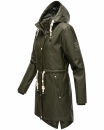Navahoo Flower of Ocean Damen Jacke B925 Dark Olive Größe L - Gr. 40