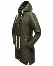 Navahoo Flower of Ocean Damen Jacke B925 Dark Olive Größe L - Gr. 40