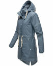 Navahoo Flower of Ocean Damen Jacke B925 Dusty Blue Größe L - Gr. 40