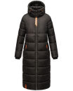 Navahoo Kristallblume Damen Winterjacke lang B926 Schwarz Größe L - Gr. 40