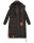 Navahoo Kristallblume Damen Winterjacke lang B926 Schwarz Größe L - Gr. 40