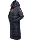 Navahoo Kristallblume Damen Winterjacke lang B926 Navy Größe L - Gr. 40