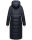 Navahoo Kristallblume Damen Winterjacke lang B926 Navy Größe XL - Gr. 42