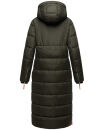 Navahoo Kristallblume Damen Winterjacke lang B926 Dark Olive Größe L - Gr. 40