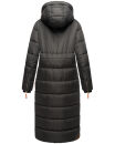 Navahoo Kristallblume Damen Winterjacke lang B926 Anthrazit Größe L - Gr. 40