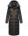Navahoo Kristallblume Damen Winterjacke lang B926 Anthrazit Größe L - Gr. 40