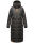 Navahoo Kristallblume Damen Winterjacke lang B926 Anthrazit Größe L - Gr. 40