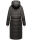 Navahoo Kristallblume Damen Winterjacke lang B926 Anthrazit Größe L - Gr. 40