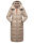 Navahoo Kristallblume Damen Winterjacke lang B926 Taupe Größe S - Gr. 36