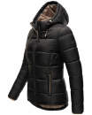 Marikoo Leandraa Damen Winter Jacke B927 Schwarz Größe 36 - Gr. 36