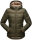 Marikoo Leandraa Damen Winter Jacke B927 Olive Größe 34 - Gr. 34