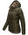 Marikoo Leandraa Damen Winter Jacke B927 Olive Größe 34 - Gr. 34