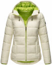 Marikoo Leandraa Damen Winter Jacke B927 Offwhite...