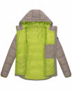 Marikoo Leandraa Damen Winter Jacke B927 Zink Grau Größe 36 - Gr. 36