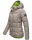 Marikoo Leandraa Damen Winter Jacke B927 Zink Grau Größe 36 - Gr. 36
