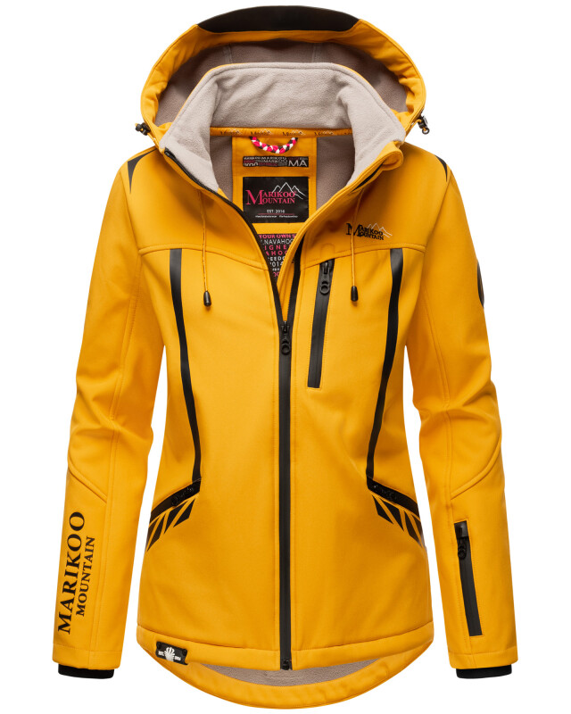 Marikoo Mountain Mount-Cho-Oyu Damen Jacke B928 Amber Yellow Größe XS - Gr. 34