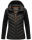Marikoo Mountain Mount Haruna Damen Fleece Hybrid Jacke Wanderjacke B929 Schwarz Größe M - Gr. 38