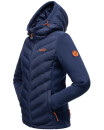 Marikoo Mountain Mount Haruna Damen Fleece Hybrid Jacke Wanderjacke B929 Navy Größe XS - Gr. 34