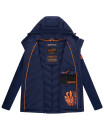 Marikoo Mountain Mount Haruna Damen Fleece Hybrid Jacke Wanderjacke B929 Navy Größe XS - Gr. 34