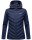 Marikoo Mountain Mount Haruna Damen Fleece Hybrid Jacke Wanderjacke B929 Navy Größe XS - Gr. 34
