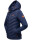 Marikoo Mountain Mount Haruna Damen Fleece Hybrid Jacke Wanderjacke B929 Navy Größe XS - Gr. 34
