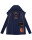Marikoo Mountain Mount Haruna Damen Fleece Hybrid Jacke Wanderjacke B929 Navy Größe XS - Gr. 34