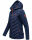 Marikoo Mountain Mount Haruna Damen Fleece Hybrid Jacke Wanderjacke B929 Navy Größe M - Gr. 38