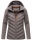 Marikoo Mountain Mount Haruna Damen Fleece Hybrid Jacke Wanderjacke B929 Grau Größe L - Gr. 40