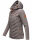 Marikoo Mountain Mount Haruna Damen Fleece Hybrid Jacke Wanderjacke B929 Grau Größe L - Gr. 40