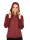 Marikoo Mountain Mount Haruna Damen Fleece Hybrid Jacke Wanderjacke B929 Bordeaux Größe XS - Gr. 34