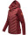Marikoo Mountain Mount Haruna Damen Fleece Hybrid Jacke Wanderjacke B929 Bordeaux Größe XS - Gr. 34