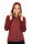 Marikoo Mountain Mount Haruna Damen Fleece Hybrid Jacke Wanderjacke B929 Bordeaux Größe M - Gr. 38
