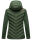 Marikoo Mountain Mount Haruna Damen Fleece Hybrid Jacke Wanderjacke B929 Dunkelgrün Größe XS - Gr. 34
