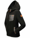 Marikoo Mount Iwaki Damen Fleecejacke B932 Schwarz Größe M - Gr. 38